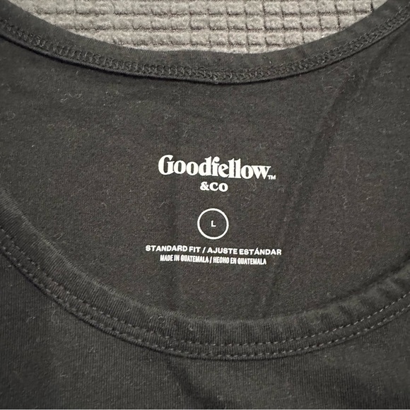 LIMITED TIME $5 ITEM!! Goodfellow & Co Black Tank Top Large Beach Scene Graphic - Picture 3 of 3